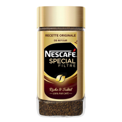 Café Instantané Nescafé Spécial Filtre 200 g : Saveur Intense et Prati